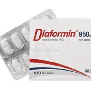 Metformin (GLUCOPAGE) 850 MG 100 TABS